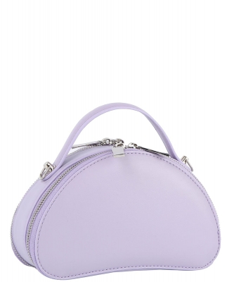 Double Zip Mini Crossbody Bag JY-0495-M LAVENDER